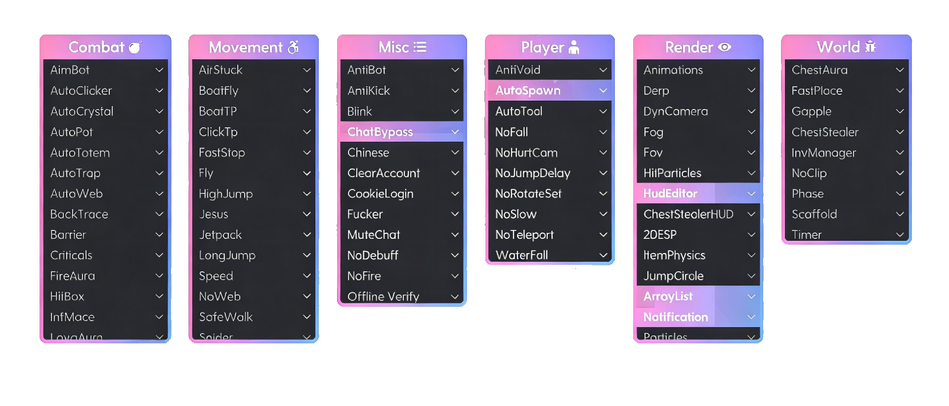 TrosSense GUI preview